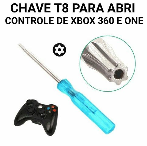 Chave para abrir controle de Xbox 360 e ONE