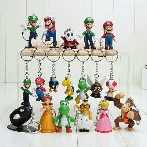 Chaveiros Ícones Super Mario Bross
