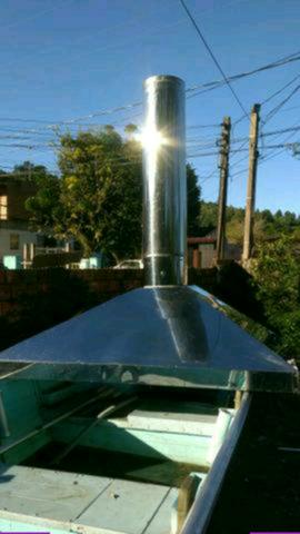 Coifa inox top com motor exaustor entrega grátis