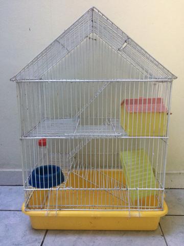 Gaiola para hamster 3 andares