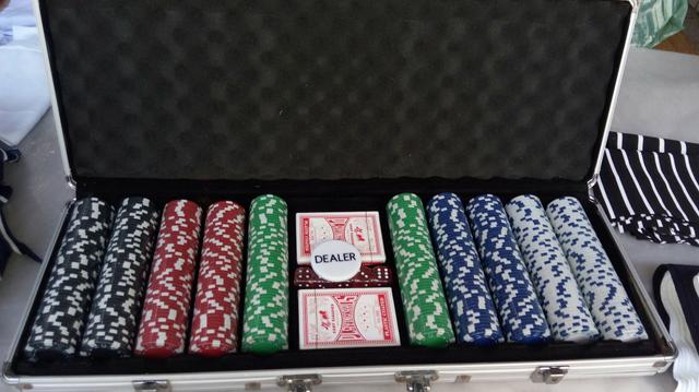 Jogo de poker om 500 fichas