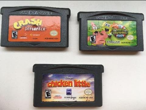 Jogos Para Game Boy Advance 3 Unidades