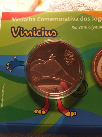 Medalha comemorativa dos jogos olímpicos