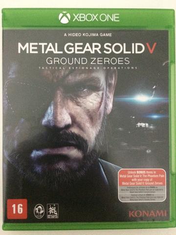Metal Gear Solid 5 - Ground Zeroes - Jogo Xbox One
