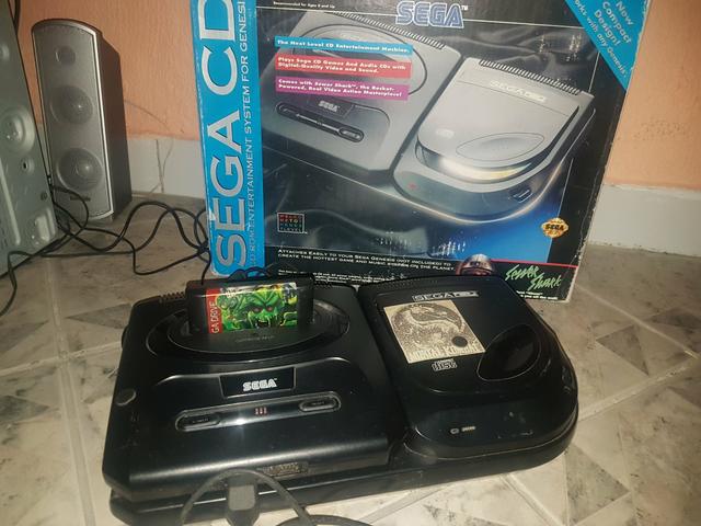 Sega Cd + Mega Drive 3 Genesis 15 Jogos Raridade