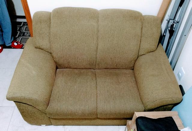 Sofá Chenille Caramelo