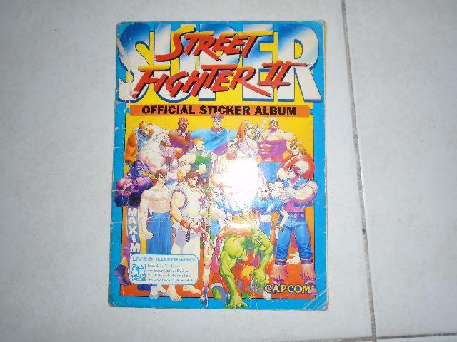 Álbum Street Fighter - Frete Grátis