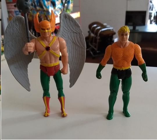 Aquaman e homem passaro
