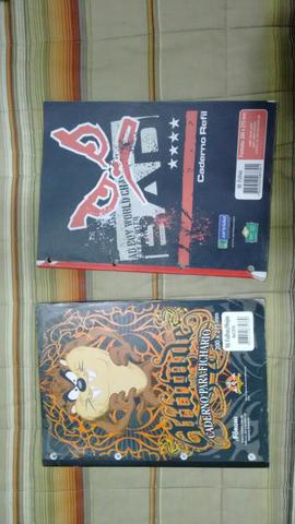 Bad Boy ou Taz - bloco para fichário - novo - R 5,00 cada -