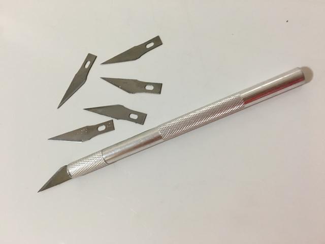 Bisturi + 6 lâminas novo