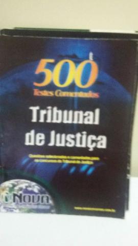 Caderno De Testes - 500 Questões Comentadas Sobre Tribunal