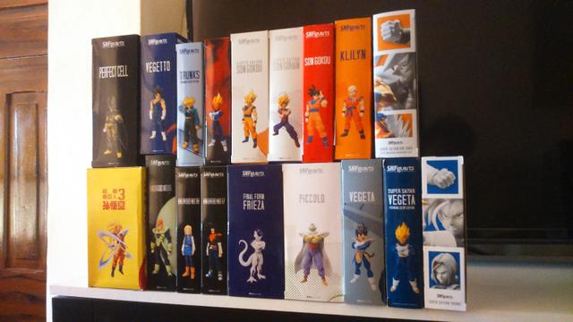 Coleção Dragon Ball S.H. Figuarts Action Figures Bandai
