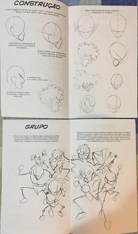 Coleção Dragon Ball Z - Aprenda A Desenhar - 04 Volumes