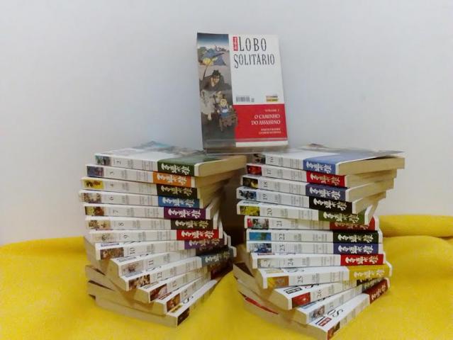 Coleção Lobo Solitário Completa 28 Volumes. Sorocaba SP