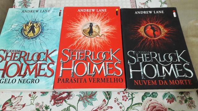 Coleção completa "O jovem Sherlock Holmes" 3 livros