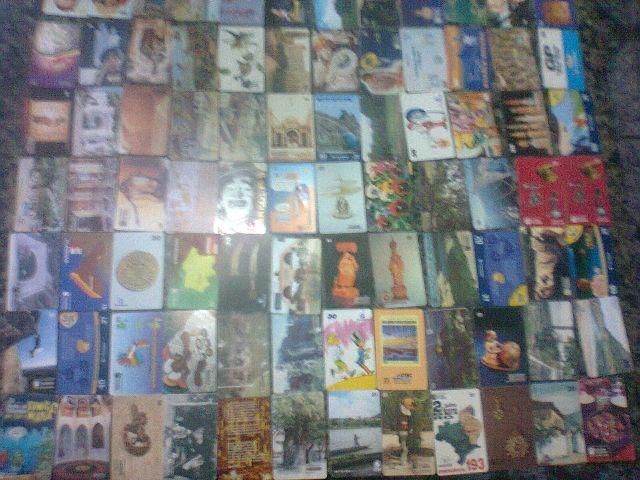 Coleção de cartões telefônicos