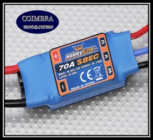 Control Speed 70a Sbec Brushless
