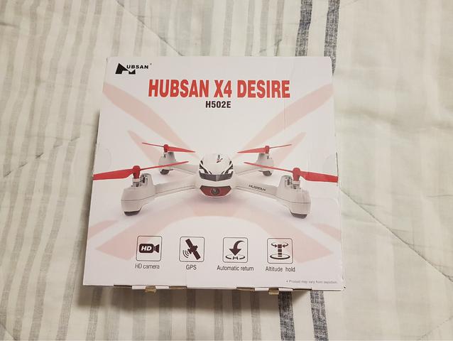 Drone Hubsan H502e X4 Desire + 3 baterias