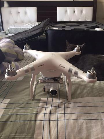 Drone phantom 3 câmera gimbal controle 2 baterias