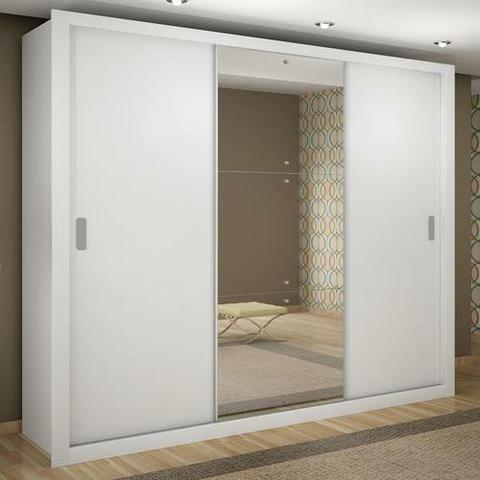 Guarda Roupa com Espelho Veneza - Entrega rápida