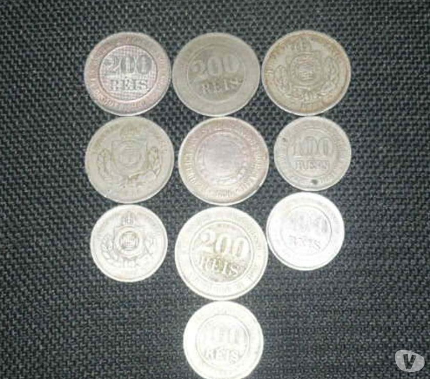 LINDO LOTE DE 100 MOEDAS RARAS DE  A  R$800 TUDO