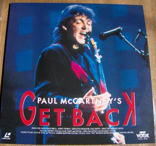 Laser Disc - LD Stereo - Paul McCartney's Get Back