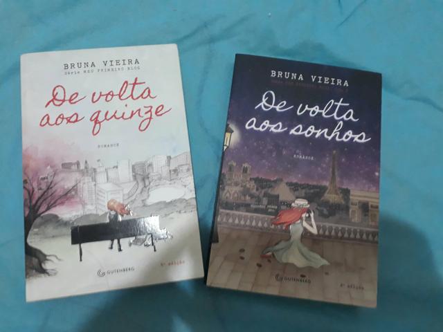 Livro De volta aos quinze + De volta aos sonhos