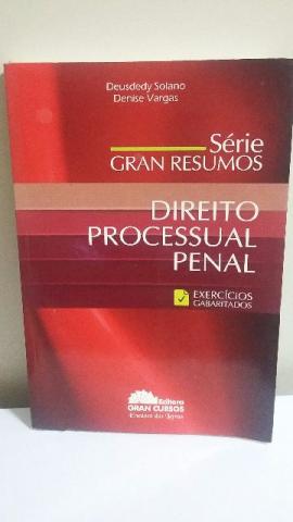Livro Direito Processual Penal - Exercícios Gabaritados