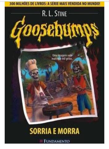 Livro Goosebumps sorria e morra