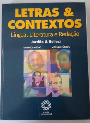 Livro - Letras e Contextos - Vol Único - Ensino Médio