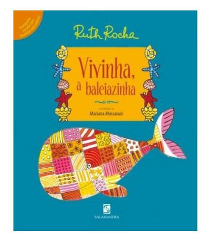 Livro Vivinha, a baleiazinha.