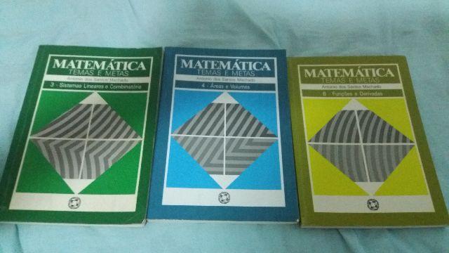 Livro matemática temas e metas
