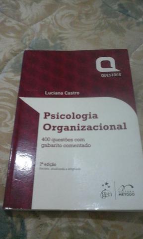 Livro psicologia organizacional 400 questões.