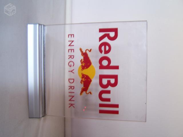 Luminoso Energético Red Bull Placa Luminosa De Mes