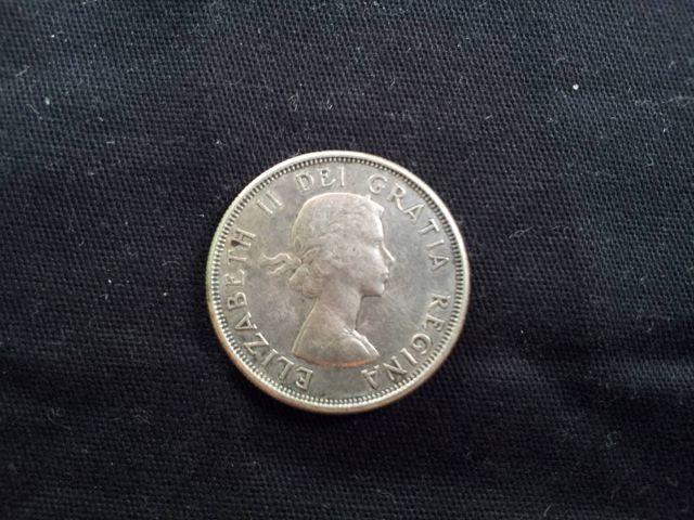 Moeda 50 Cents Silver Canada,  Canada Silver Queen