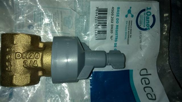 Vendo base do registro de gaveta 3/4 Deca