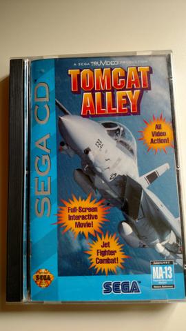 2 Jogos de Sega CD - Tomcat Alley e Sewer Shark