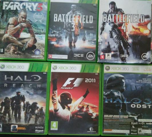 8 jogos Xbox 360