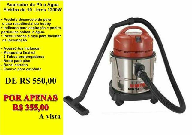 Aspirador água e pó Elektro W novo caixa lacrada