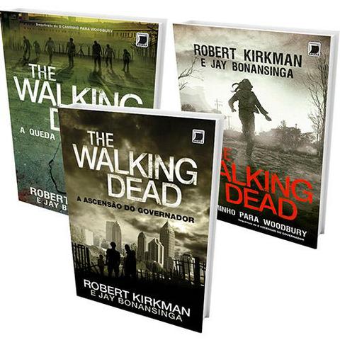 Box The Walking Dead 3 livros - Em bom estado
