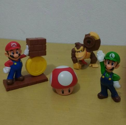 Brinquedo Super Mario 08 peças