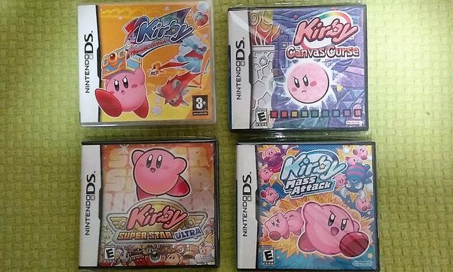 Coleção Kirby Nintendo DS