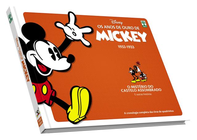 HQ Anos de Ouro de Mickey Mistério do Castelo Assombrado