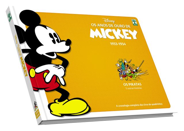 HQ Anos de Ouro de Mickey Os Piratas Disney Edição de