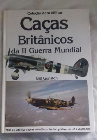 Livro Caças Britânicos da II Guerra Mundial