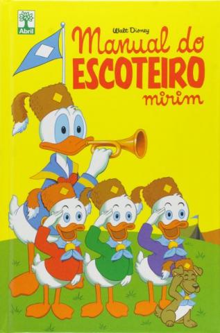 Livro - Manual do Escoteiro Mirim - Walt Disney -