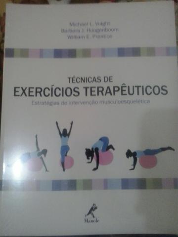 Livro NOVO Técnicas de exercícios terapêuticos