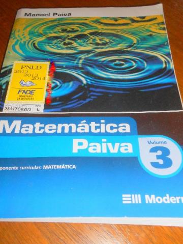 Matemática Manoel Paiva Volume 3