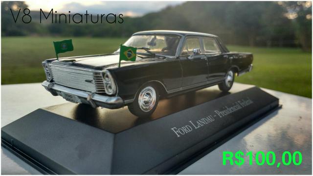 Miniatura Ford Landau Presidencial Federal Coleção