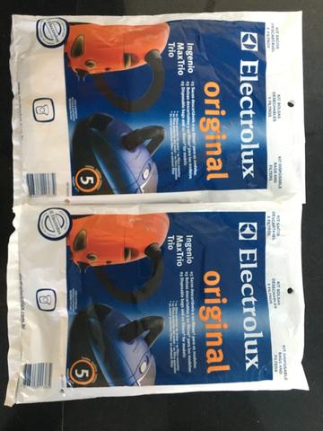 N 2 Kit sacos descartáveis e filtros original Eletrolux